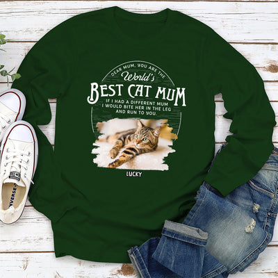 I Would Cat Ver - Personalized Custom Long Sleeve T-shirt