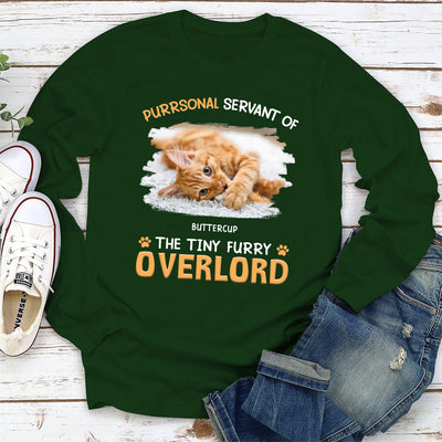 Servant Of Tiny Overlords - Personalized Custom Long Sleeve T-shirt