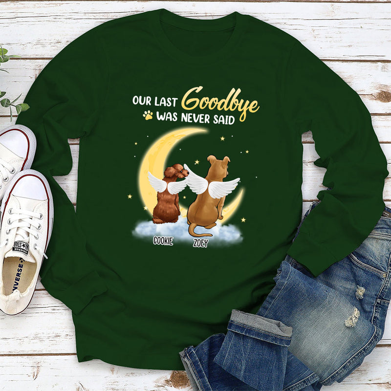 Last Goodbye - Personalized Custom Long Sleeve T-shirt