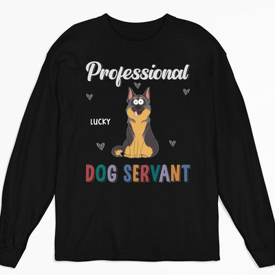 My Professional Servant - Personalized Custom Long Sleeve T-shirt