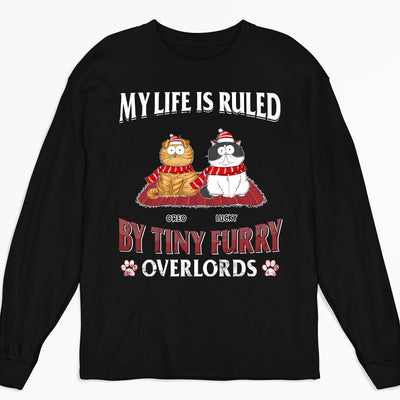 Tiny Furry Overlords - Personalized Custom Long Sleeve T-shirt