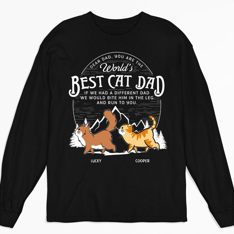 I Would Cat Ver - Personalized Custom Long Sleeve T-shirt