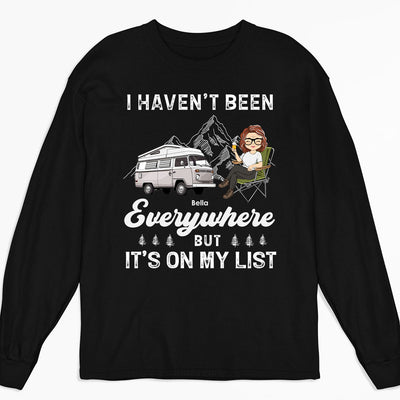 On My List - Personalized Custom Long Sleeve T-shirt