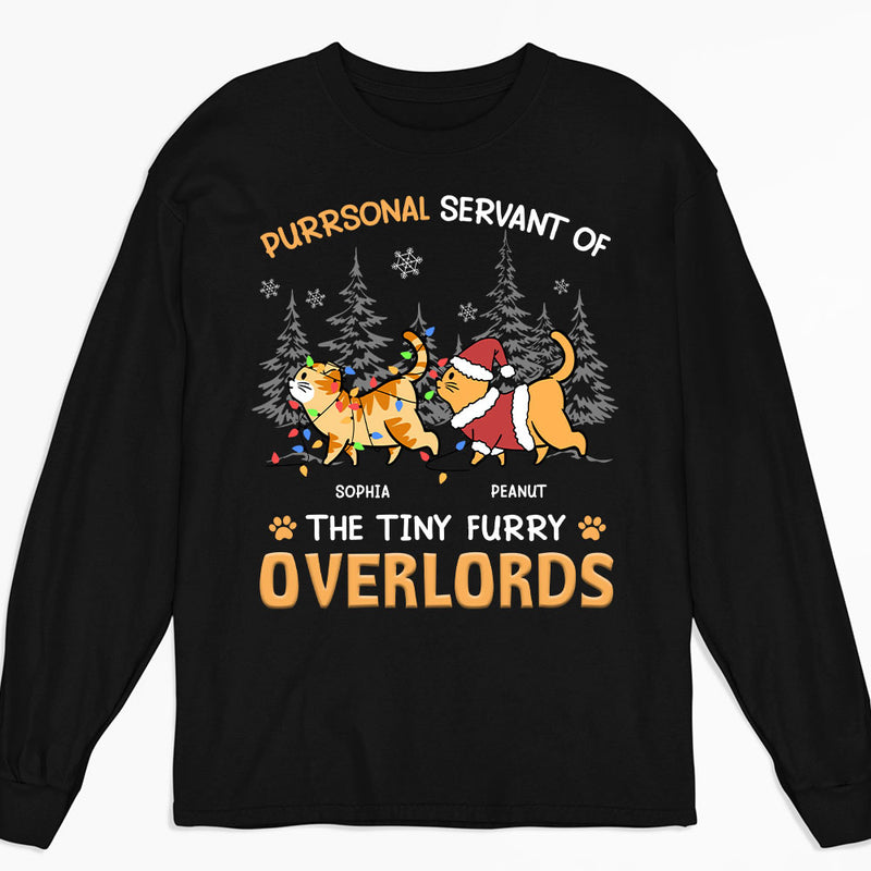 Servant In Winter Forest - Personalized Custom Long Sleeve T-shirt