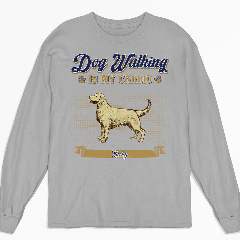 Vintage Dog Style - Personalized Custom Long Sleeve T-shirt