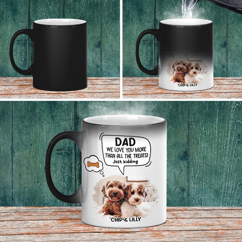 Just Kidding - Personalized Custom Color Changing Mug