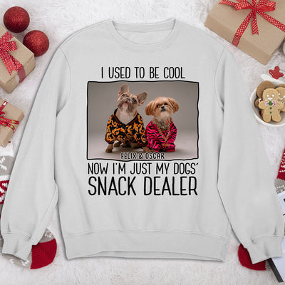 Just A Snack Dealer Photo - Personalized Custom Sweatshirt