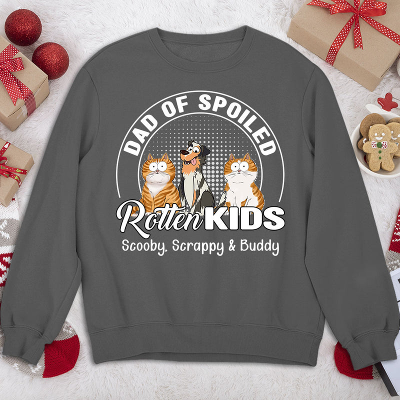 Spoiled Rotten Kids - Personalized Custom Sweatshirt