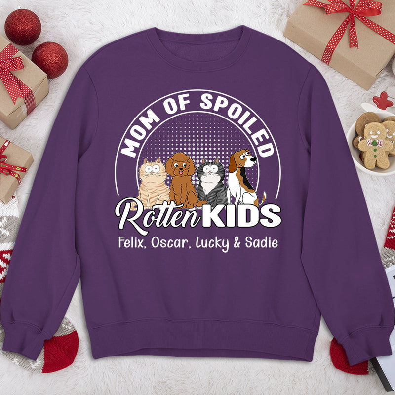 Spoiled Rotten Kids - Personalized Custom Sweatshirt