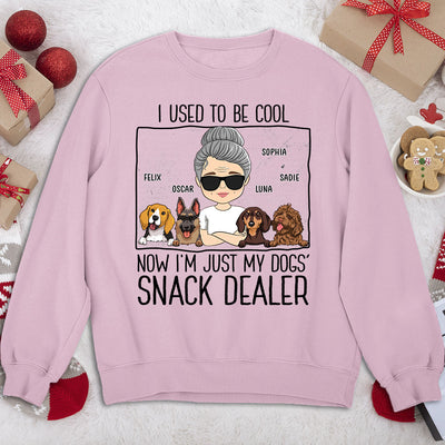 Just A Pet Snack Dealer - Personalized Custom Sweatshirt