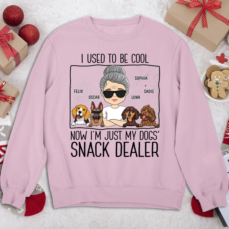 Just A Pet Snack Dealer - Personalized Custom Sweatshirt