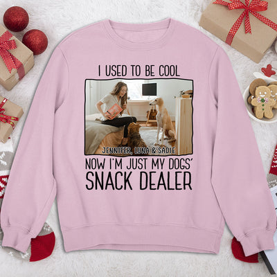 Just A Snack Dealer Photo - Personalized Custom Sweatshirt