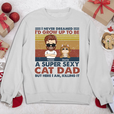 Ultimate Cat Dad - Personalized Custom Sweatshirt