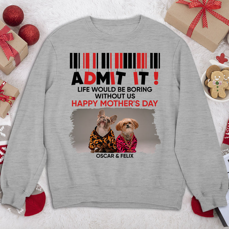 Happy Mothers Day - Personalized Custom Sweatshirt