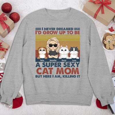 Ultimate Cat Dad - Personalized Custom Sweatshirt