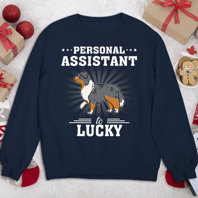Dog Assistant - Personalized Custom Sweatshirt