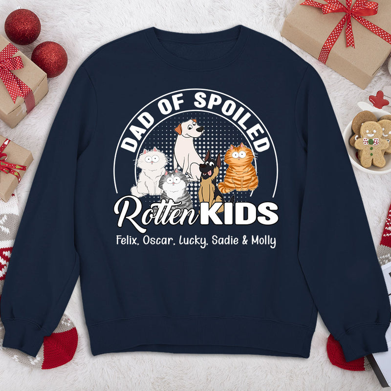 Spoiled Rotten Kids - Personalized Custom Sweatshirt