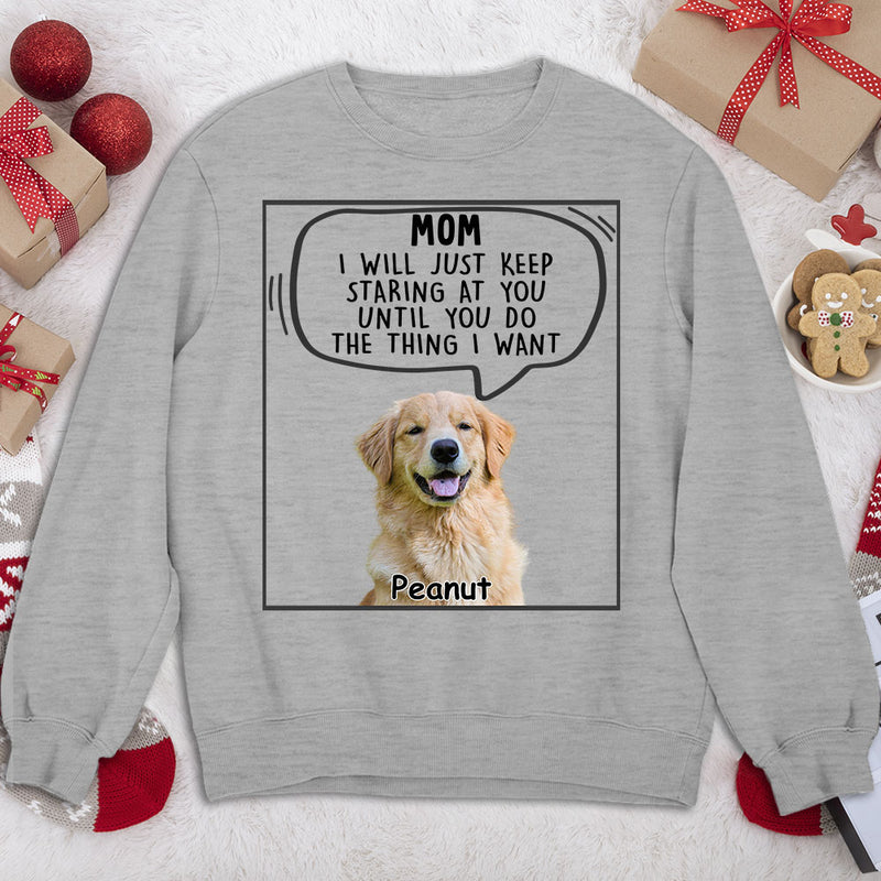 Dogs Will Just - Personalized Custom Sweatshirt