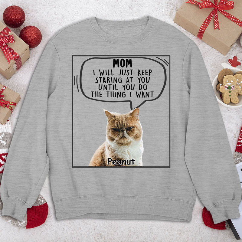 Cats Will Just - Personalized Custom Sweatshirt