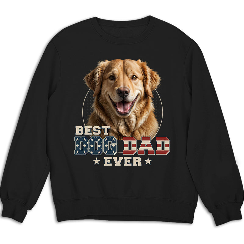 Custom Photo Ultimate Dog Cat Dad - Personalized Custom Sweatshirt