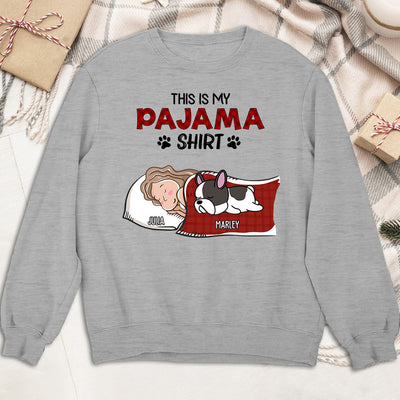 Sleeping Pet Pajama - Personalized Custom Sweatshirt