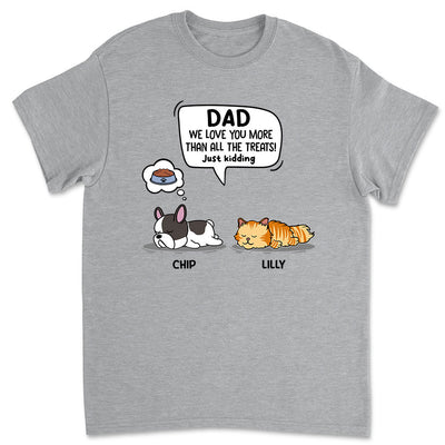 Pet Just Kidding - Personalized Custom Unisex T-shirt