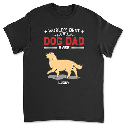 World's Dad Mom - Personalized Custom Unisex T-shirt