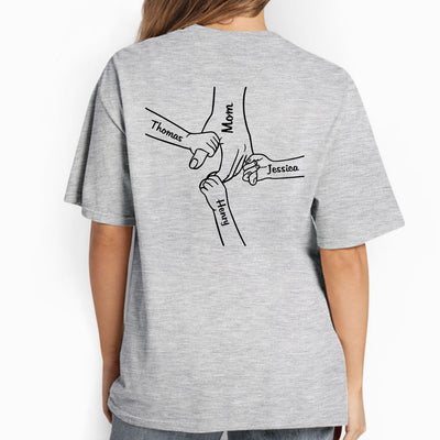 Hand In Hand - Personalized Custom Unisex T-shirt