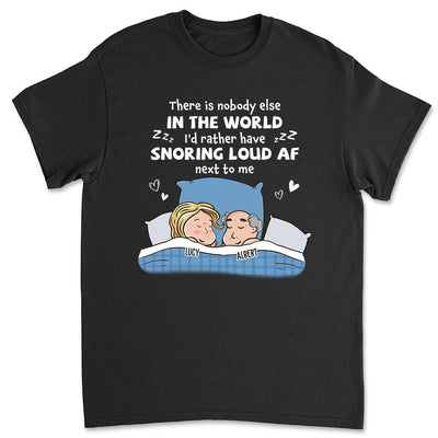 Snoring Af - Personalized Custom Unisex T-shirt