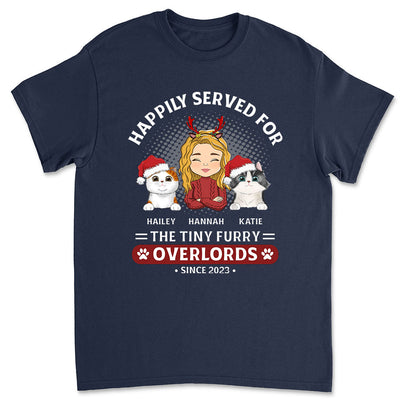 Happily Served For - Personalized Custom Unisex T-shirt