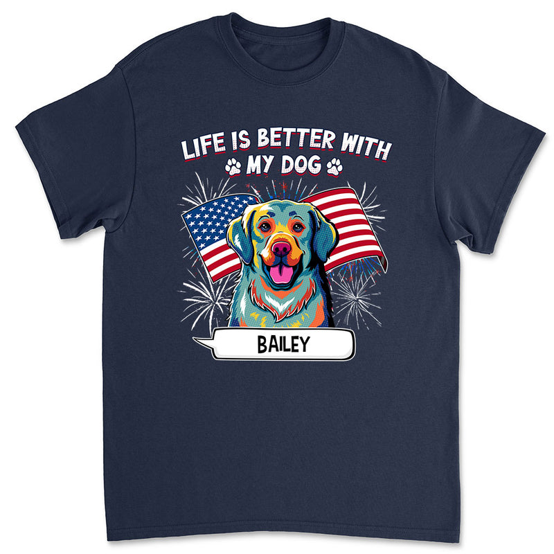 Pop Art Better Life - Personalized Custom Premium T-shirt