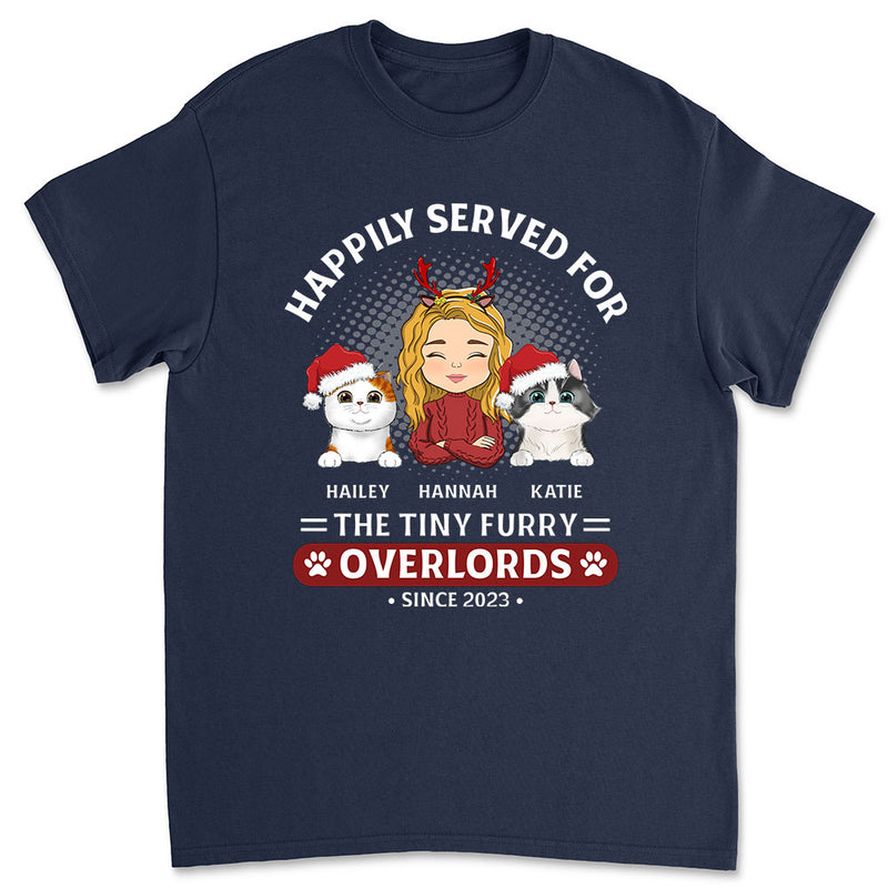 Happily Served For - Personalized Custom Premium T-shirt