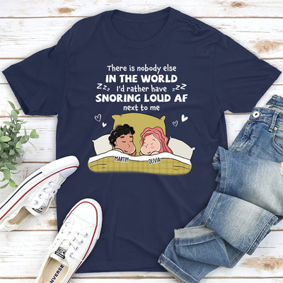 Snoring Af - Personalized Custom Unisex T-shirt