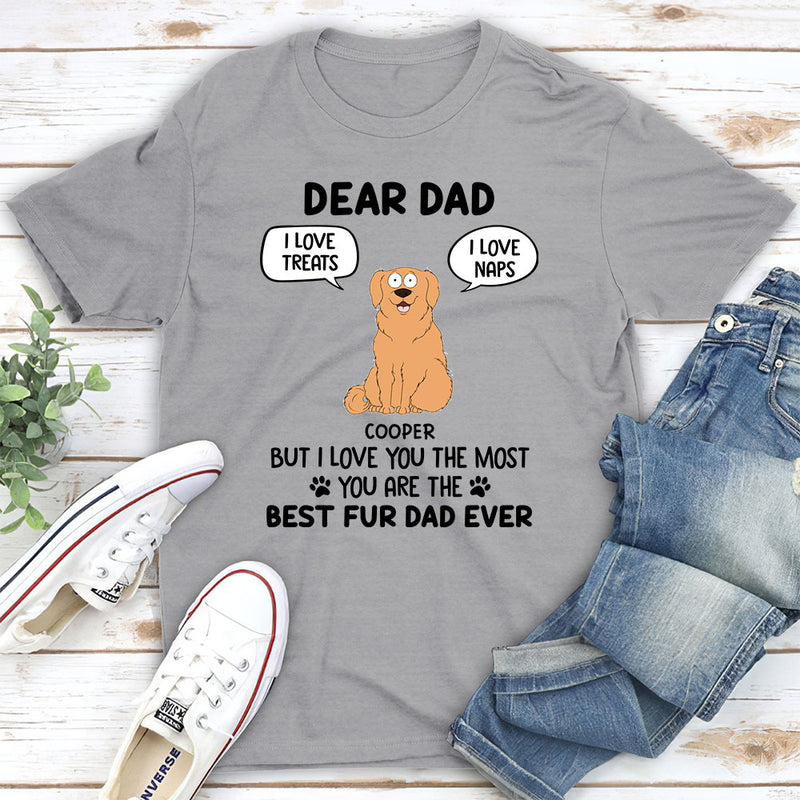 Best Fur Mom Ever - Personalized Custom Unisex T-shirt