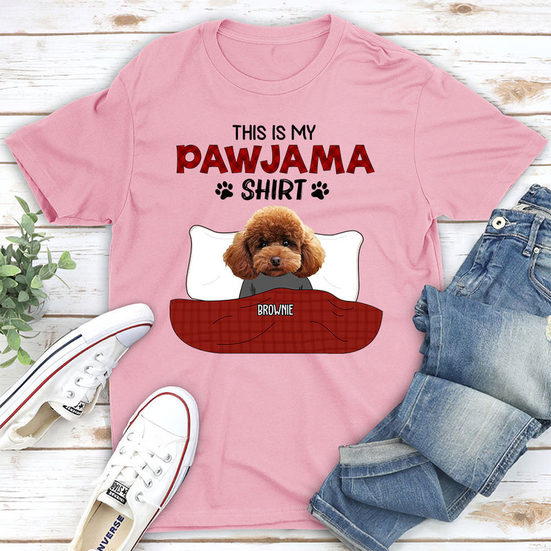 Pajama Shirt Photo - Personalized Custom Unisex T-shirt