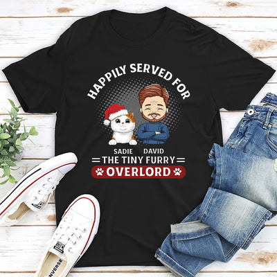 Happily Served For - Personalized Custom Unisex T-shirt