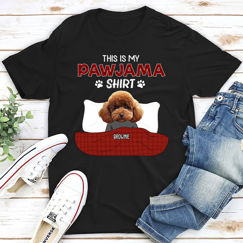 Pajama Shirt Photo - Personalized Custom Unisex T-shirt