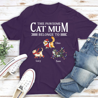 This Pawsome Dad - Personalized Custom Premium T-shirt