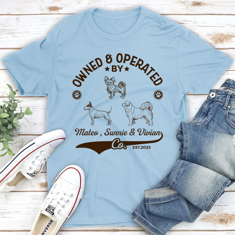 Dog Co. - Personalized Custom Unisex T-shirt