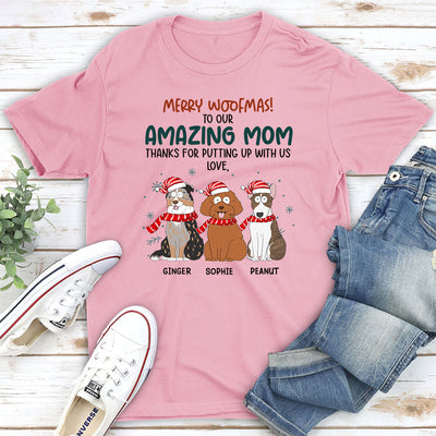 Funny Woofmas - Personalized Custom Unisex T-shirt