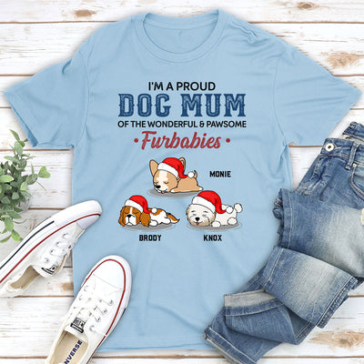 Wonderful And Pawsome - Personalized Custom Unisex T-shirt