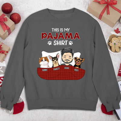 Pajama Shirt Version 3 - Personalized Custom Sweatshirt