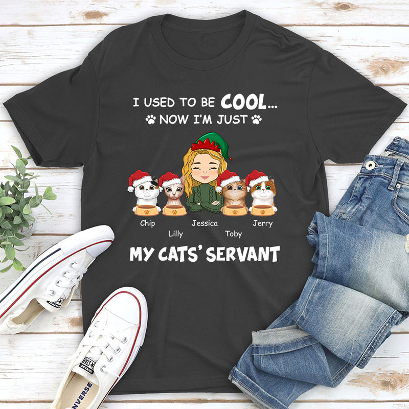 My Cat Servant - Personalized Custom Premium T-shirt