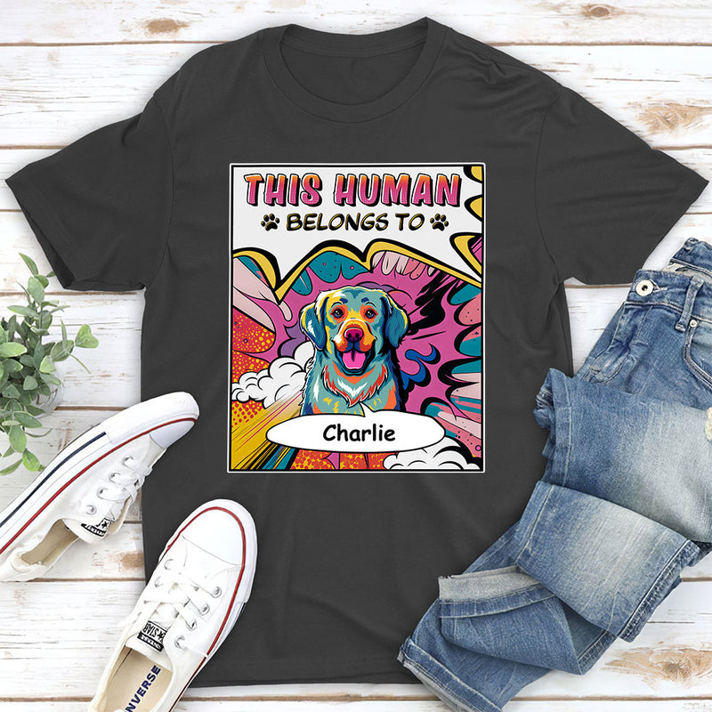 Pop Art This Human - Personalized Custom Unisex T-shirt