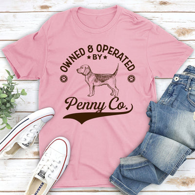 Dog Co. - Personalized Custom Unisex T-shirt