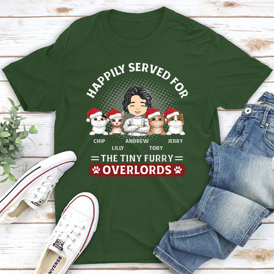 Happily Served For - Personalized Custom Unisex T-shirt