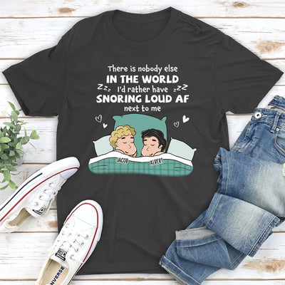 Snoring Af - Personalized Custom Unisex T-shirt