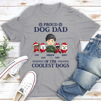 Proud Dad Mom - Personalized Custom Unisex T-shirt