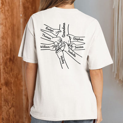 Hand In Hand - Personalized Custom Unisex T-shirt