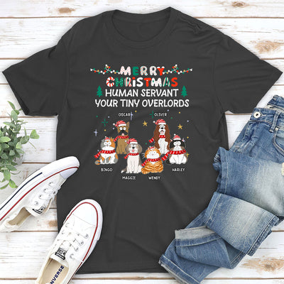 Meowy Christmas - Personalized Custom Unisex T-shirt